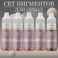 Сет пигментов для ареол FACE Areolas by Tatyanina