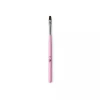 Кисть для геля TNL закругленная №8 розовая