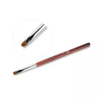 Кисть для геля TNL - закругленная №05 улучшенная в тубе