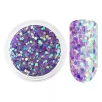 Серия мерцающего декора Lilac Line (008)