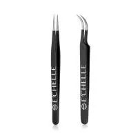 НАБОР ПИНЦЕТОВ E'CHELLE черный