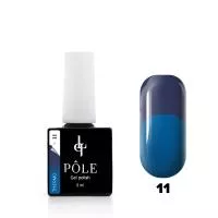 Гель-лак POLE - термо №11 - индиго/голубой (8 мл.)